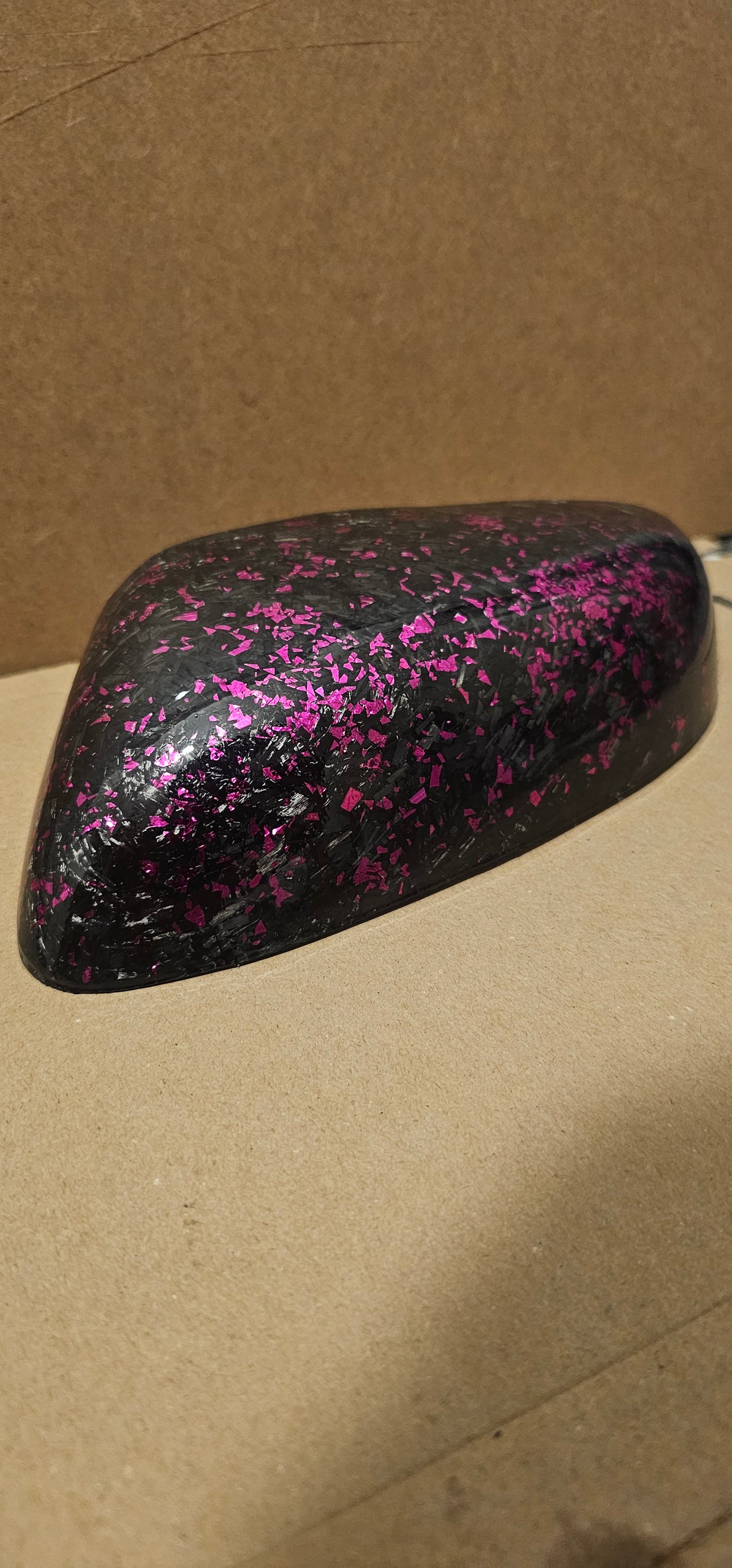 Carbon fibre & forged carbon Mazda RX-8 wing mirror cap covers