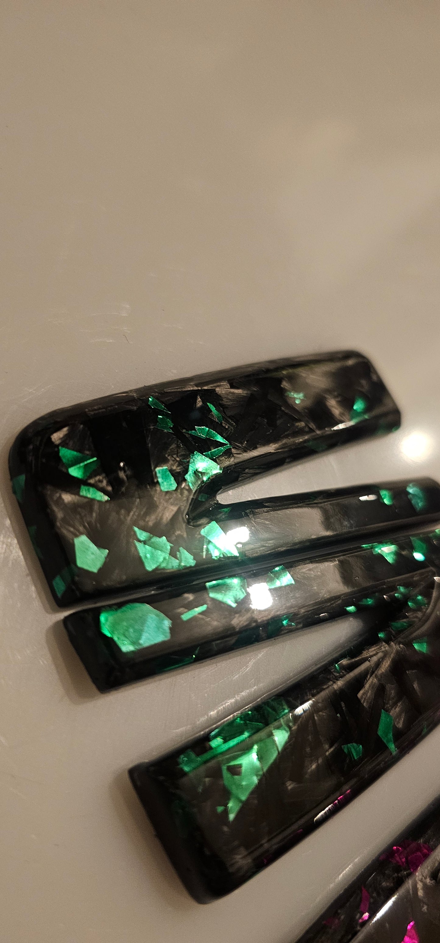 CarbonMonarchy forged carbon Seat Mk3 leon/ibiza forged carbon rear badge