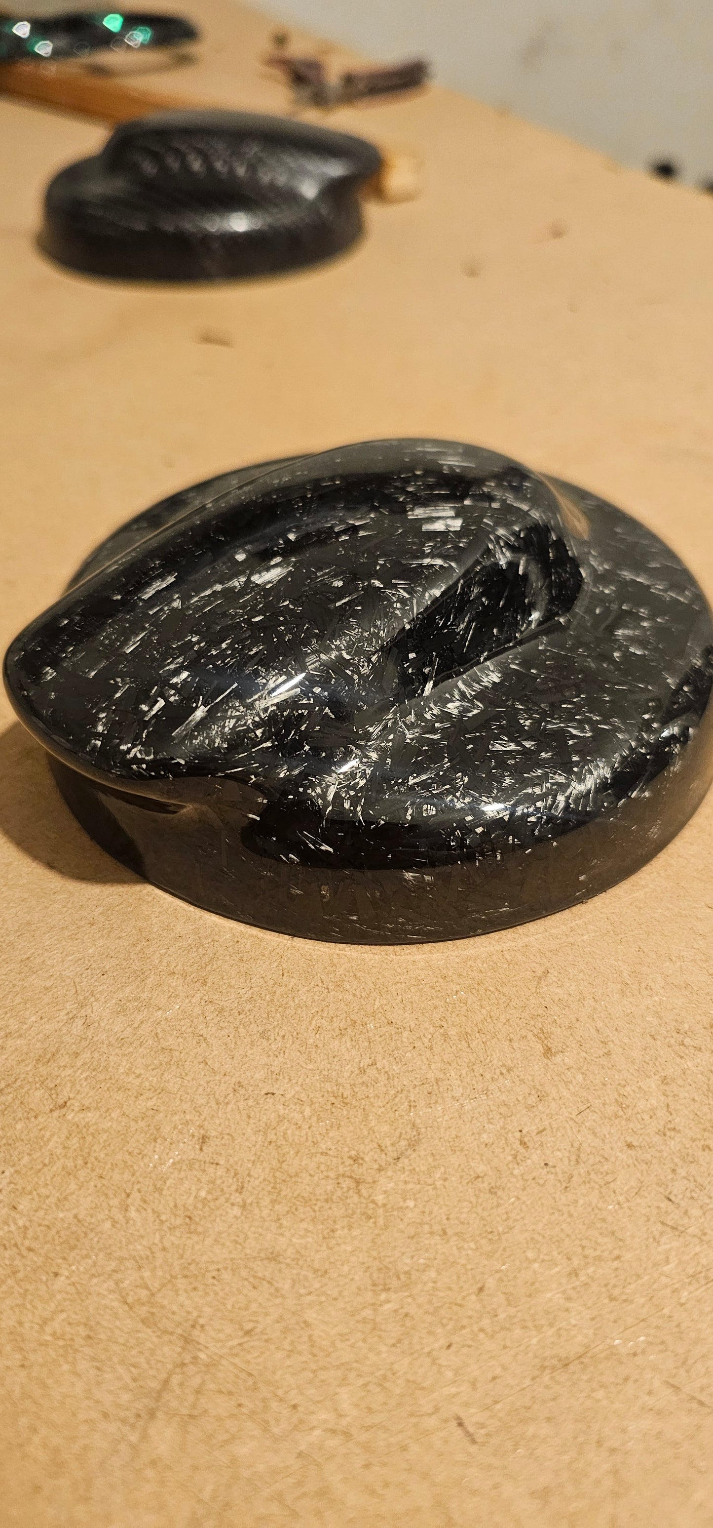 Mini cooper S R56 forged carbon fibre fuel cap cover