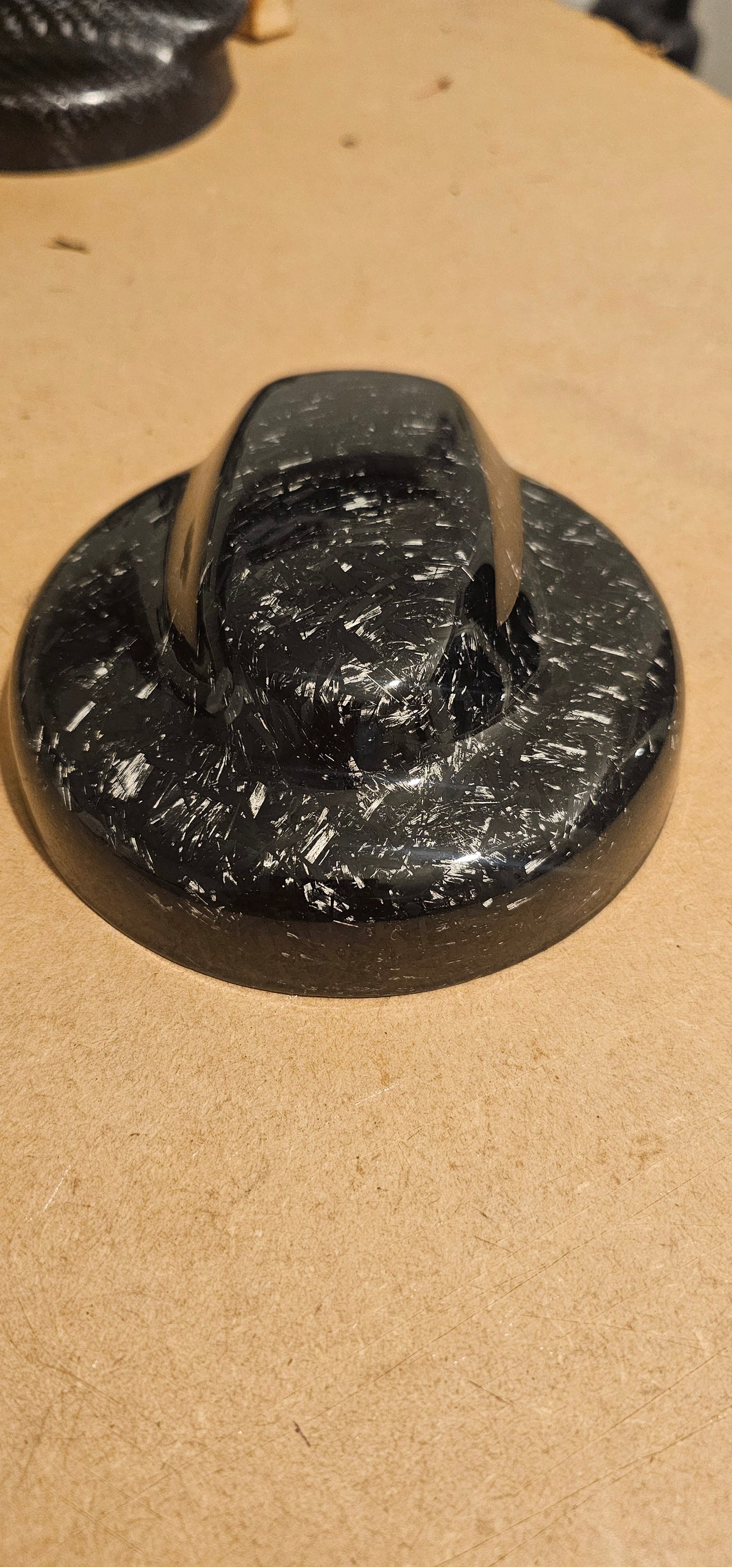 Mini cooper S R56 forged carbon fibre fuel cap cover