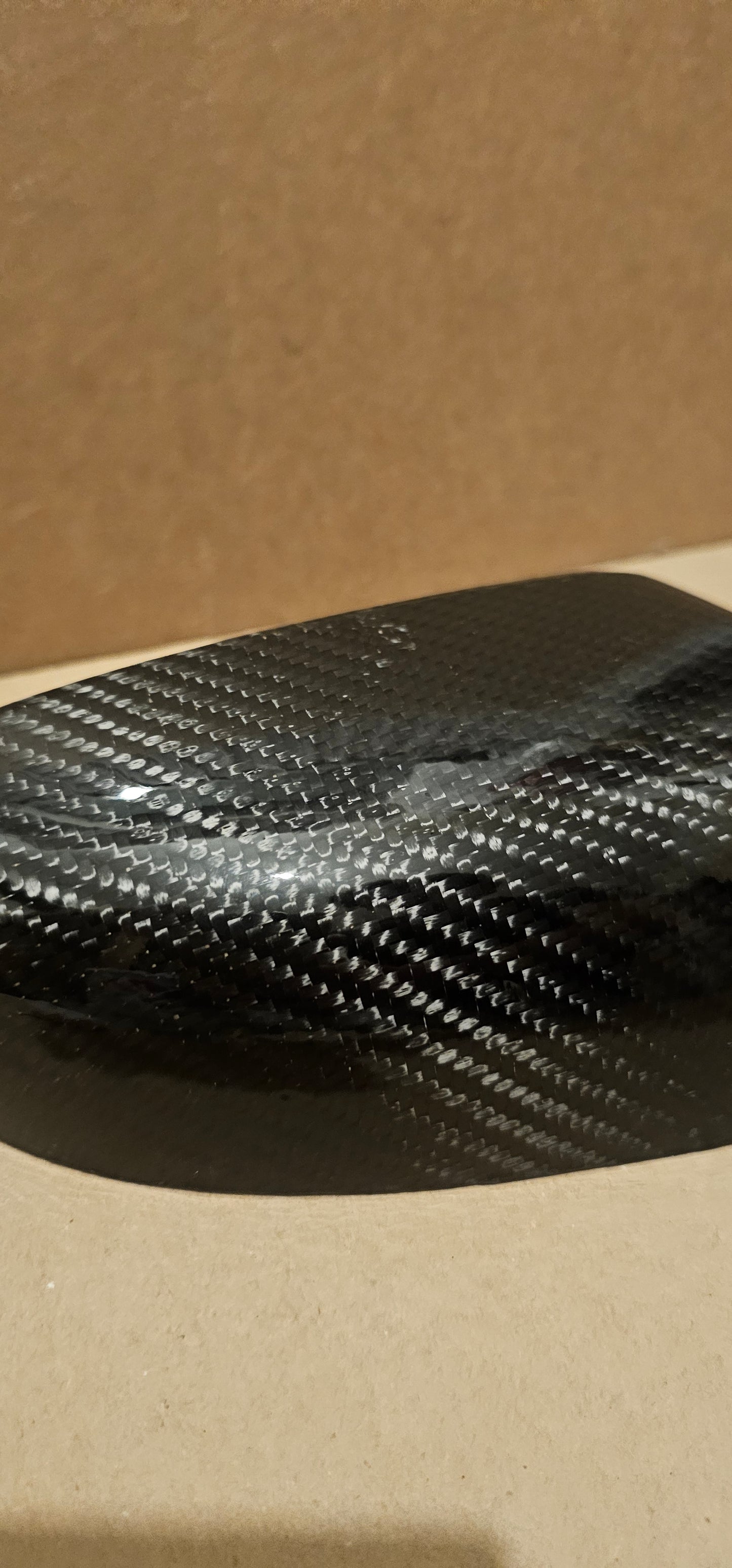 Carbon fibre & forged carbon Mazda RX-8 wing mirror cap covers