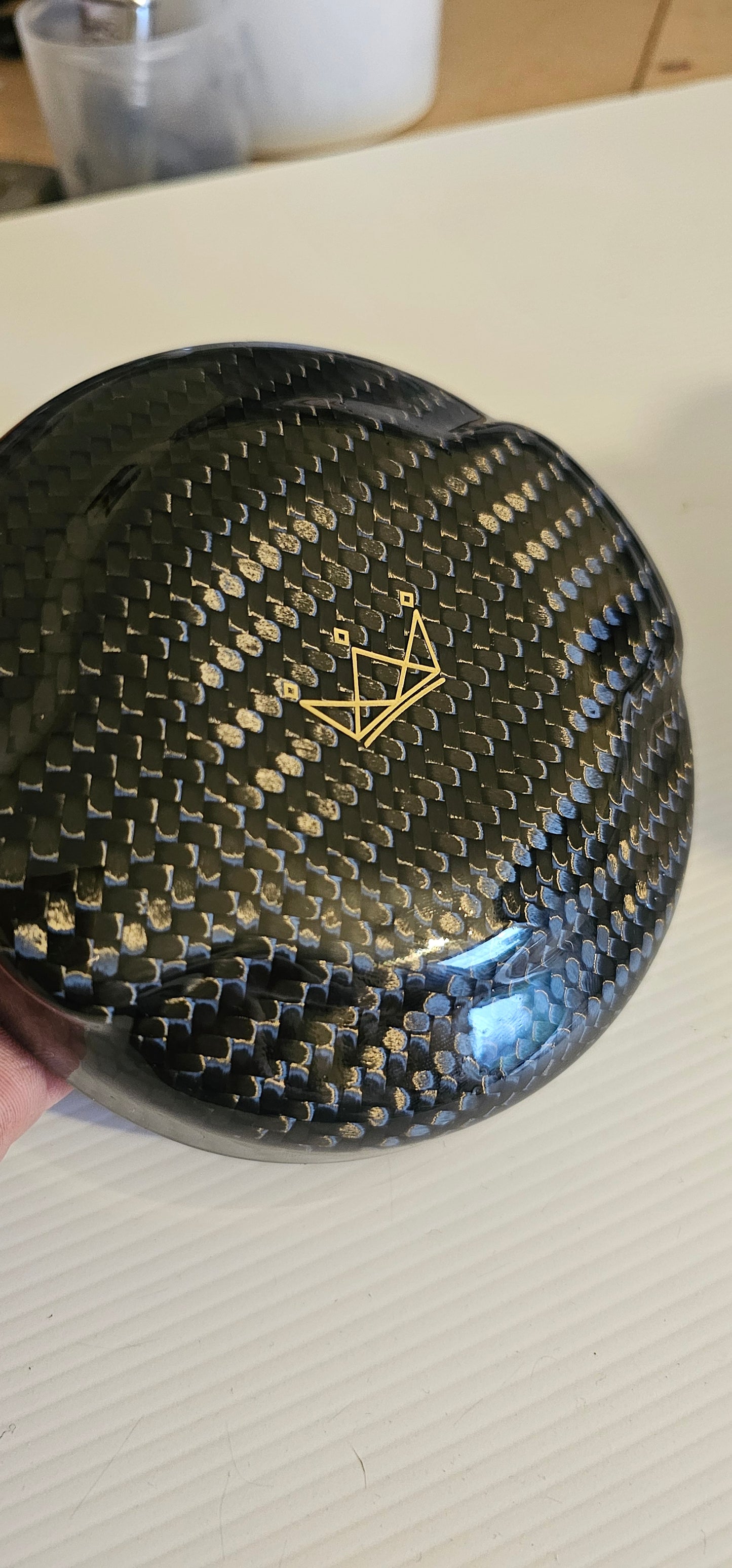 Mini cooper S F65 carbon fiber fuel cap cover