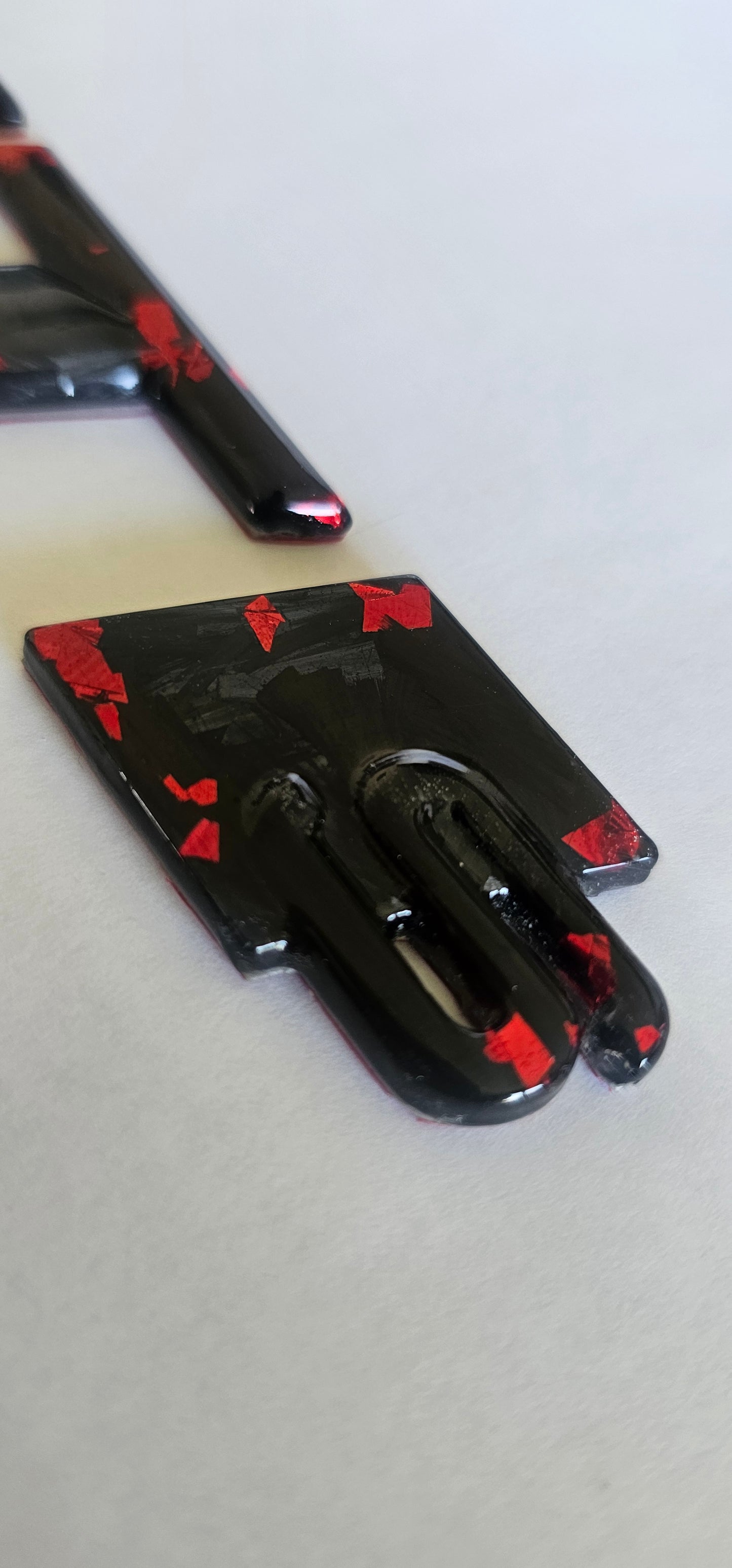 Forged carbon Audi TTS mk3 rear badge