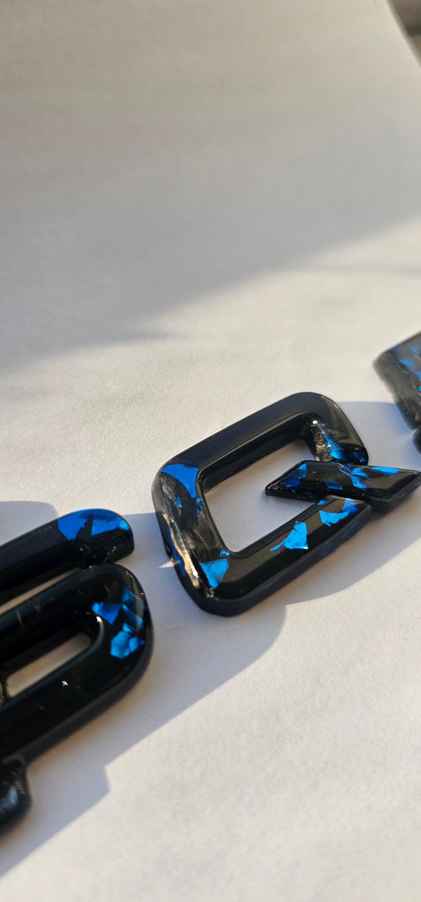 Audi SQ5 forged carbon rear badge