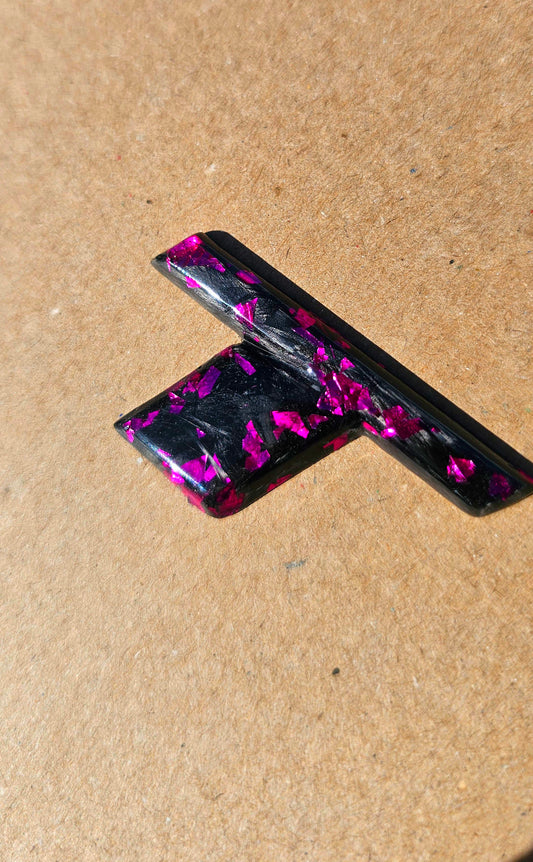 Forged carbon Audi TTS mk3 rear badge