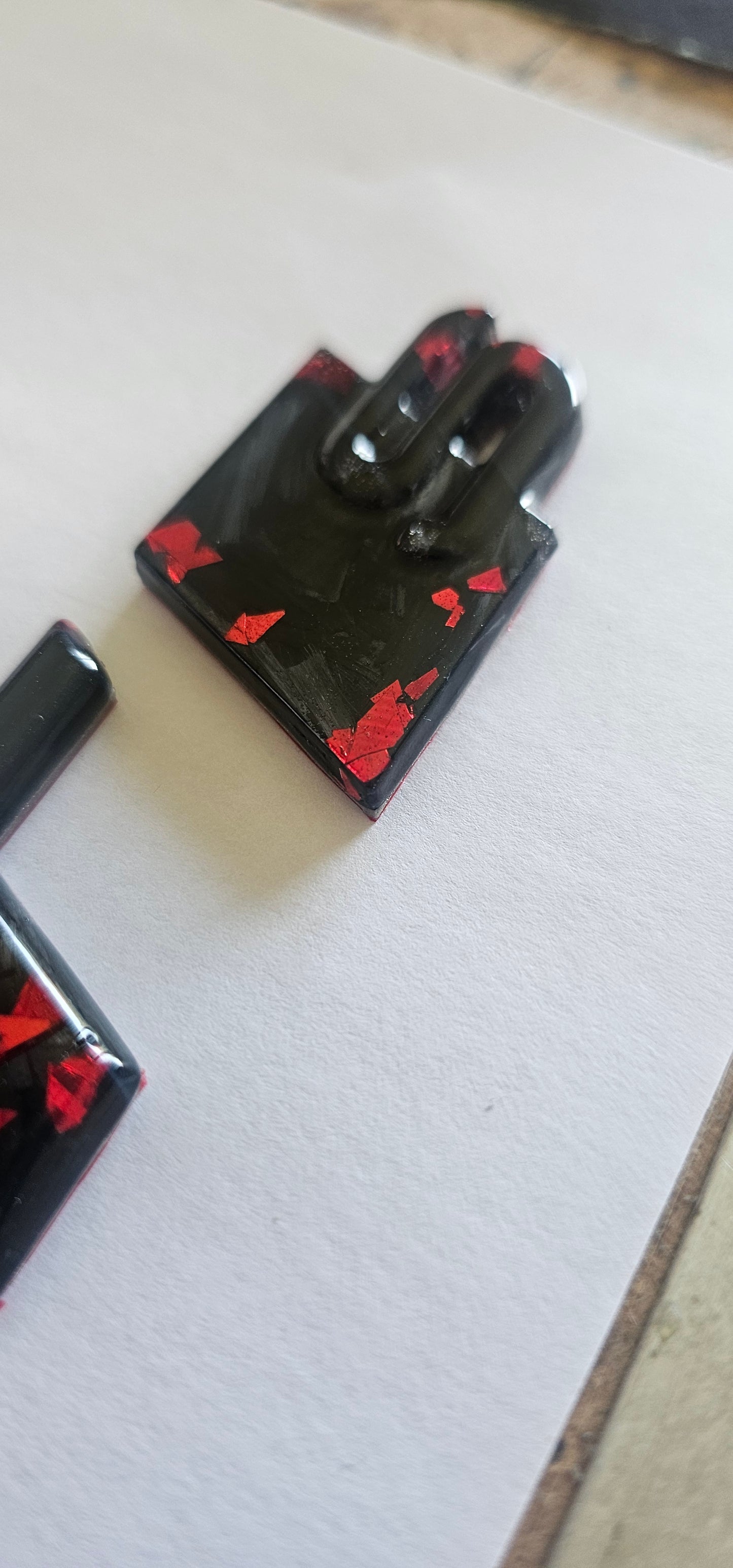 Forged carbon Audi TTS mk3 rear badge