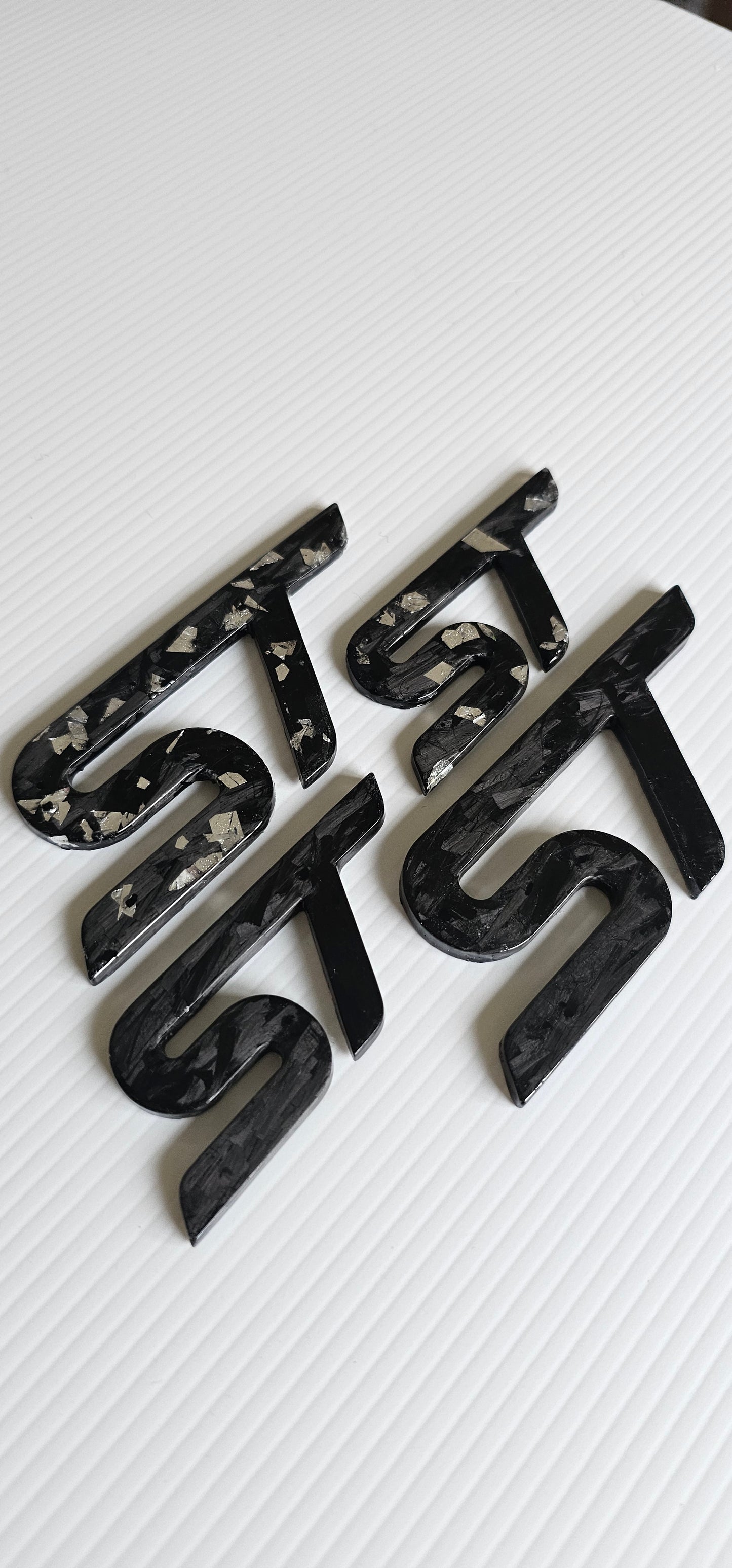Forged carbon ST front and rear set