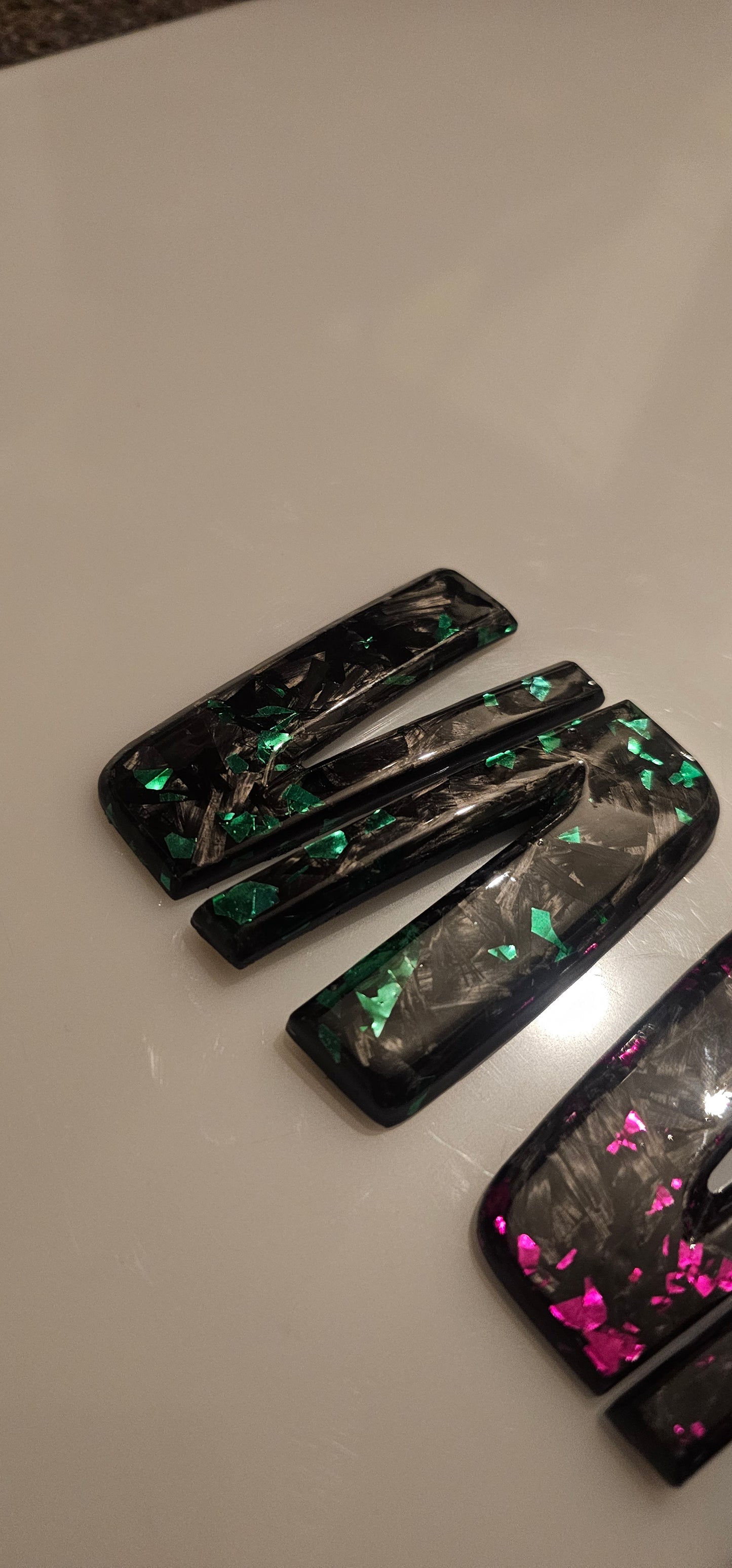 CarbonMonarchy forged carbon Seat Mk3 leon/ibiza forged carbon rear badge