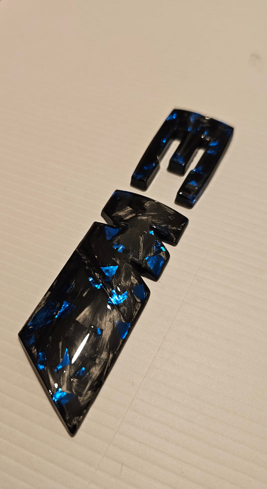 Bmw M3 forged carbon rear badge